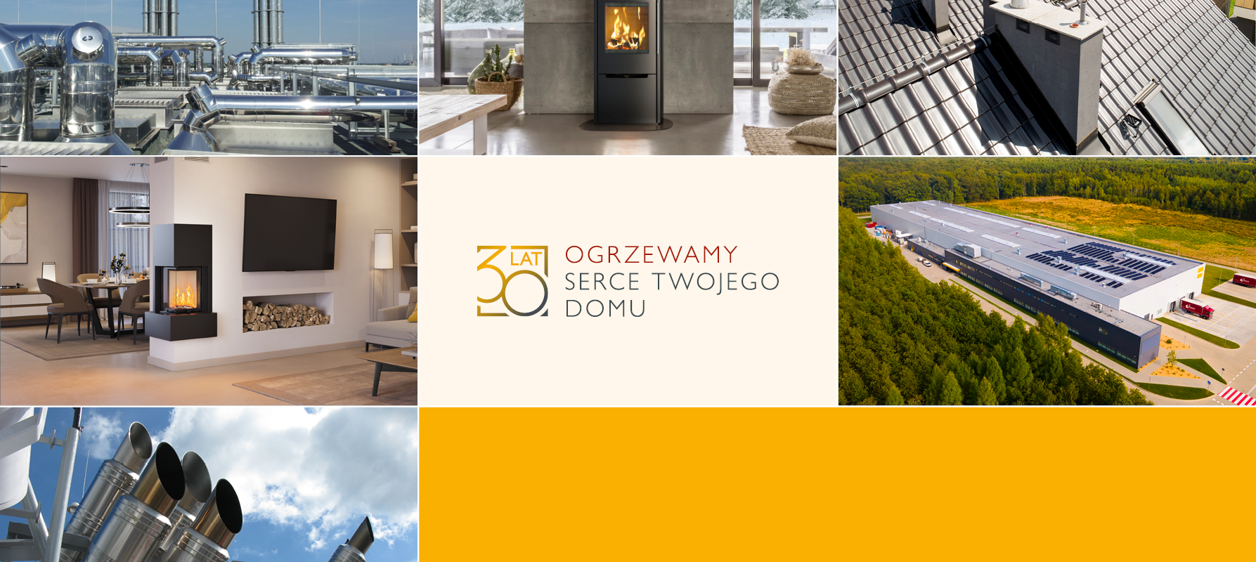Kominy stalowe i ceramiczne, systemy wentylacyjne, piece 