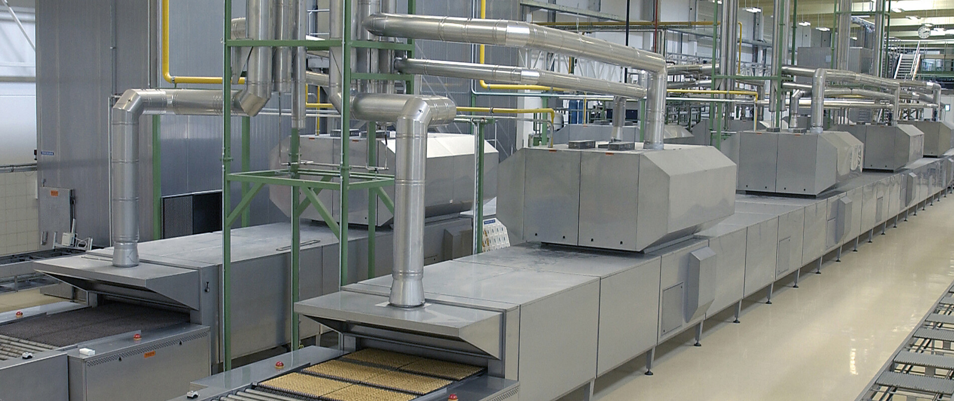 Elszívó rendszer élelmiszeripari alkalmazásnál