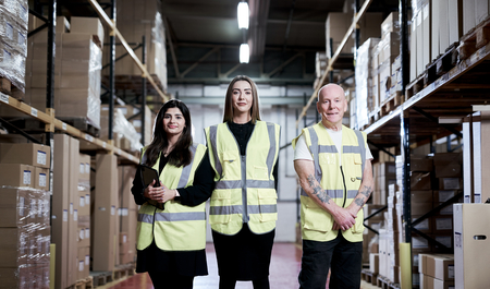 Employees from the UK