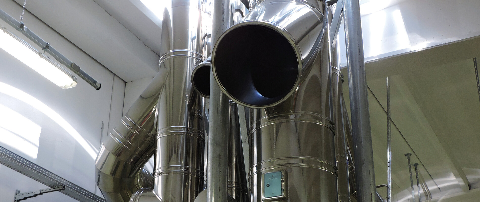 Nerezové komíny - technologické teplo v průmyslu