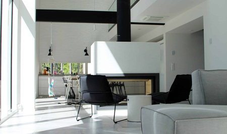 Permeter Smooth у відкритому окремому каміні