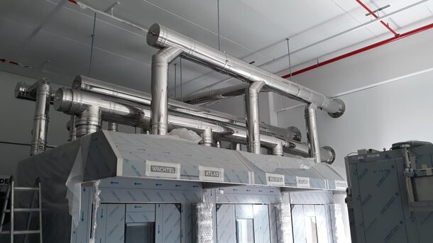 Commercial bakery installations