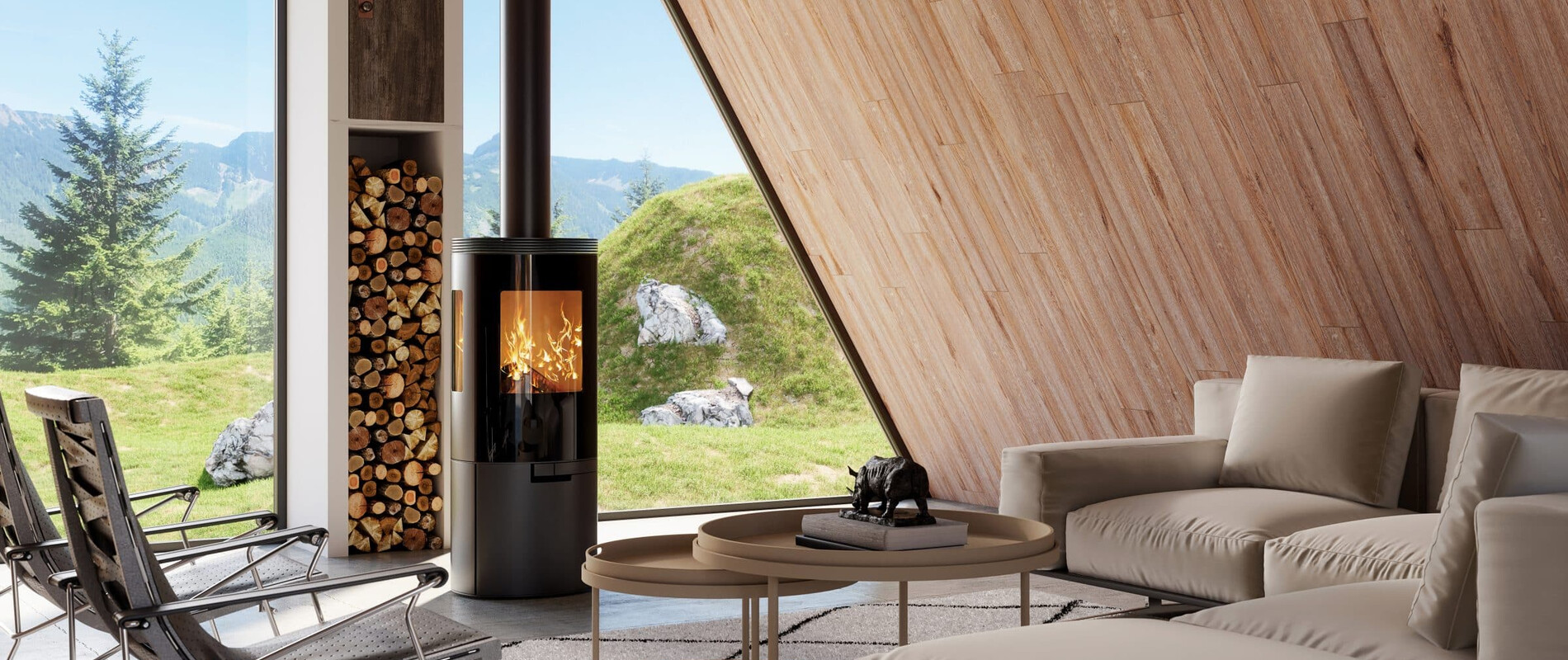 Kaminska peć Elipse