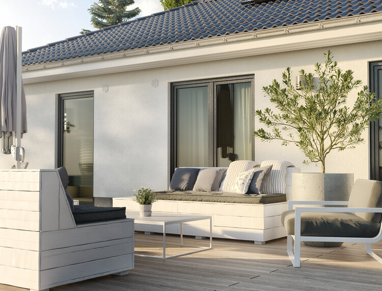 Moderní bungalov.