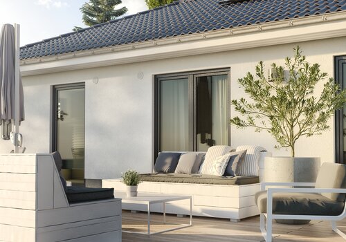Moderní bungalov.