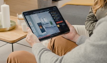 IPad mit dem KINGFIRE Inspirator