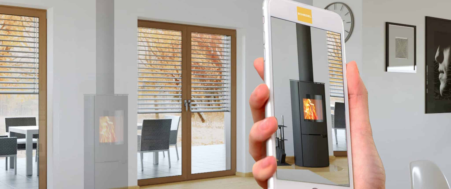 Augmented Reality Chimney Builder for Stoves